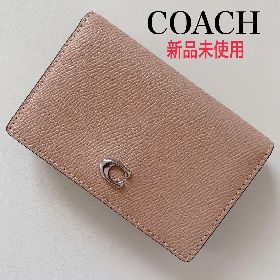 新品未使用】COACHコーチ☆ビジネスカードケース☆名刺入れ☆C