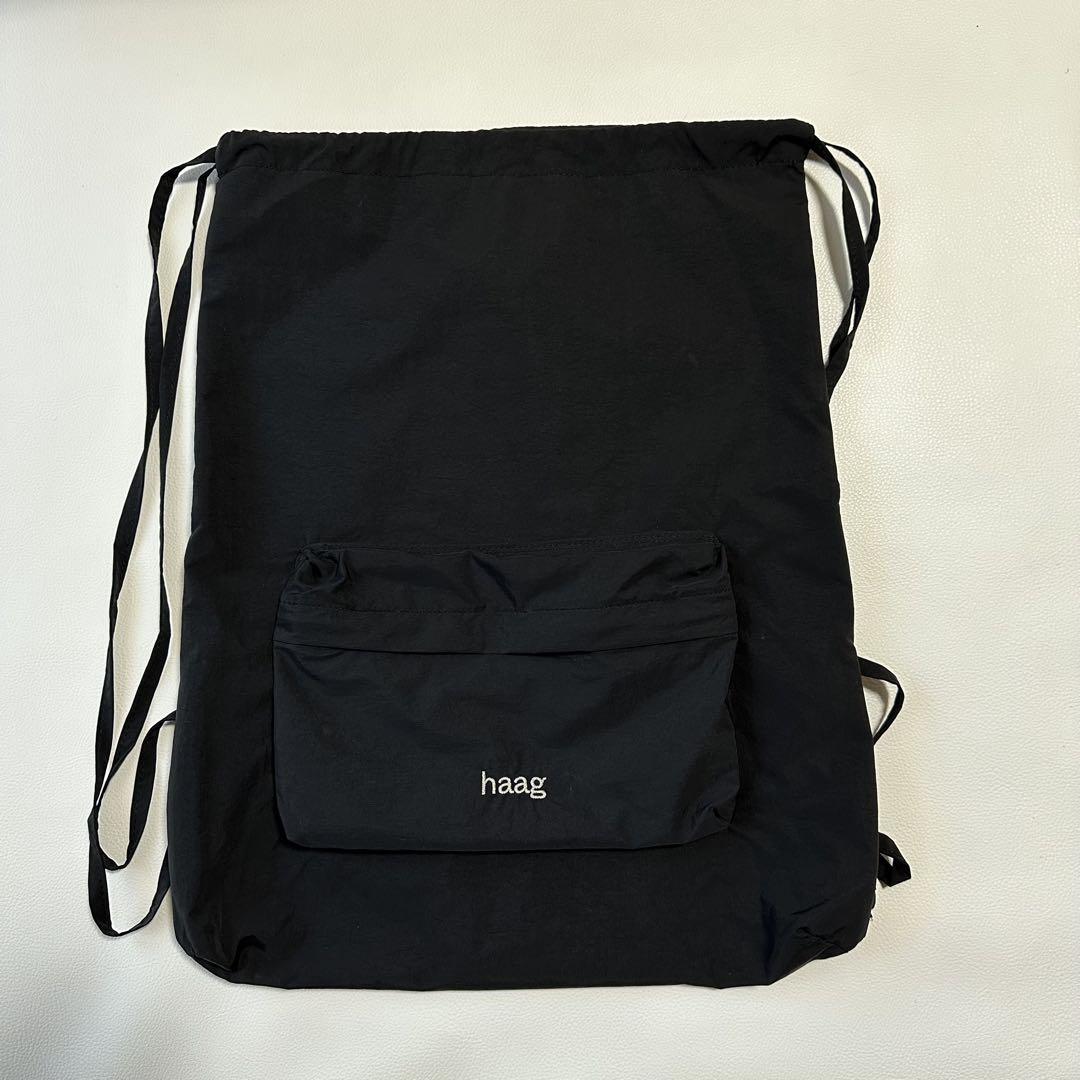 haag ヘイグ　backpack ストリングバックパック　リュック
