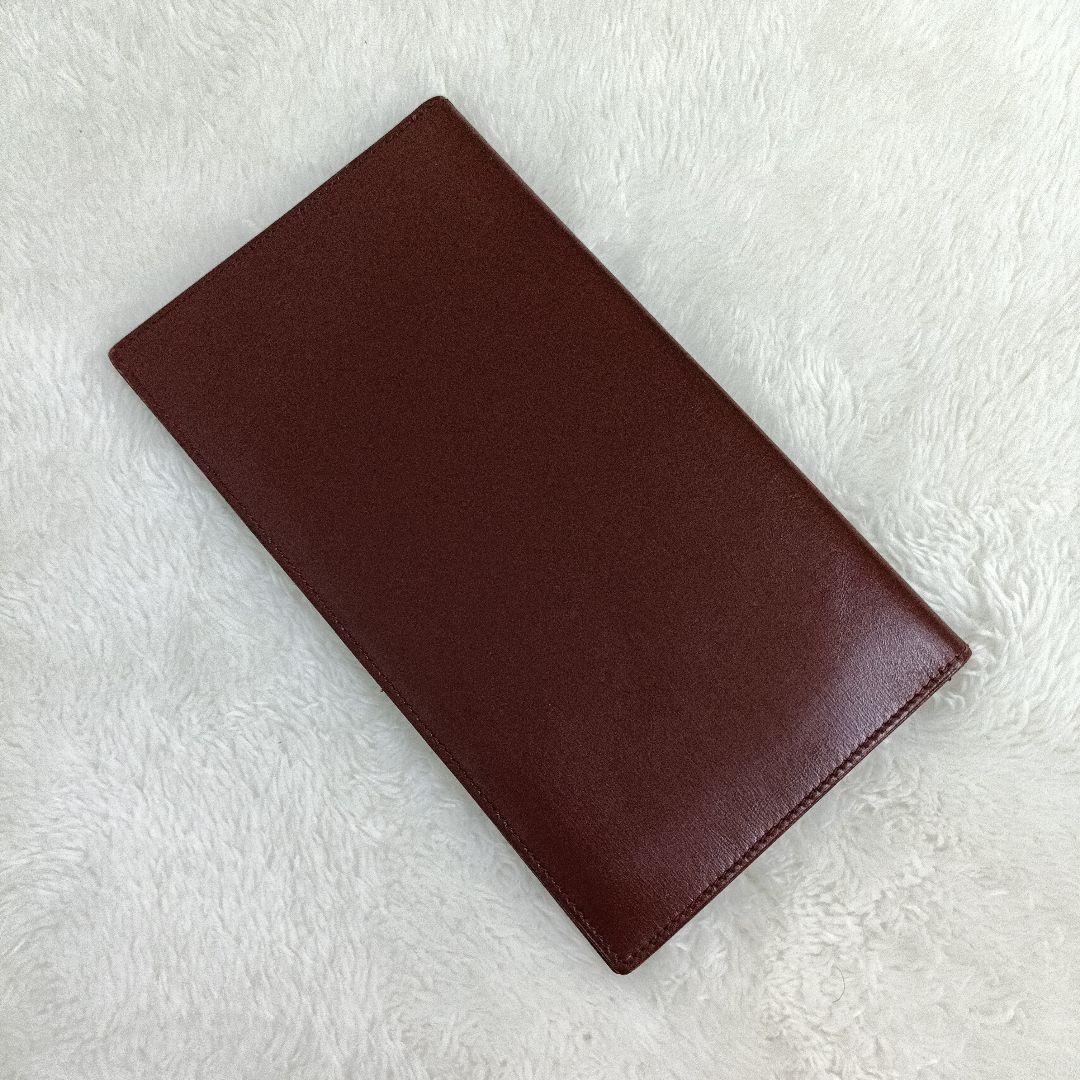 極美品・希少) HERME'S ヴィンテージ 長財布 ボルドー エルメス
