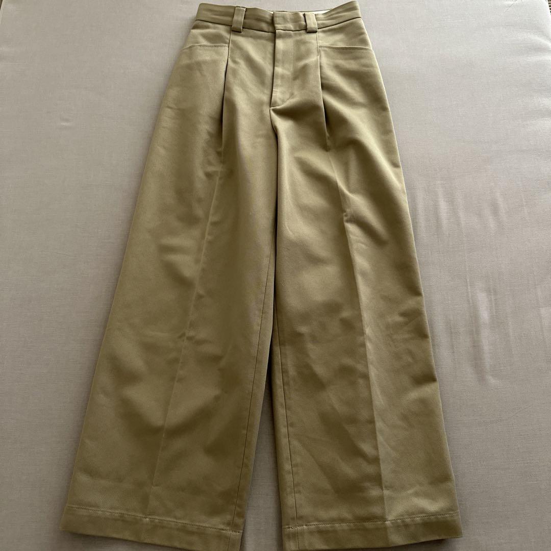 販売 中ファッション - SLOBE IENA ハイウエストチノスラックス
