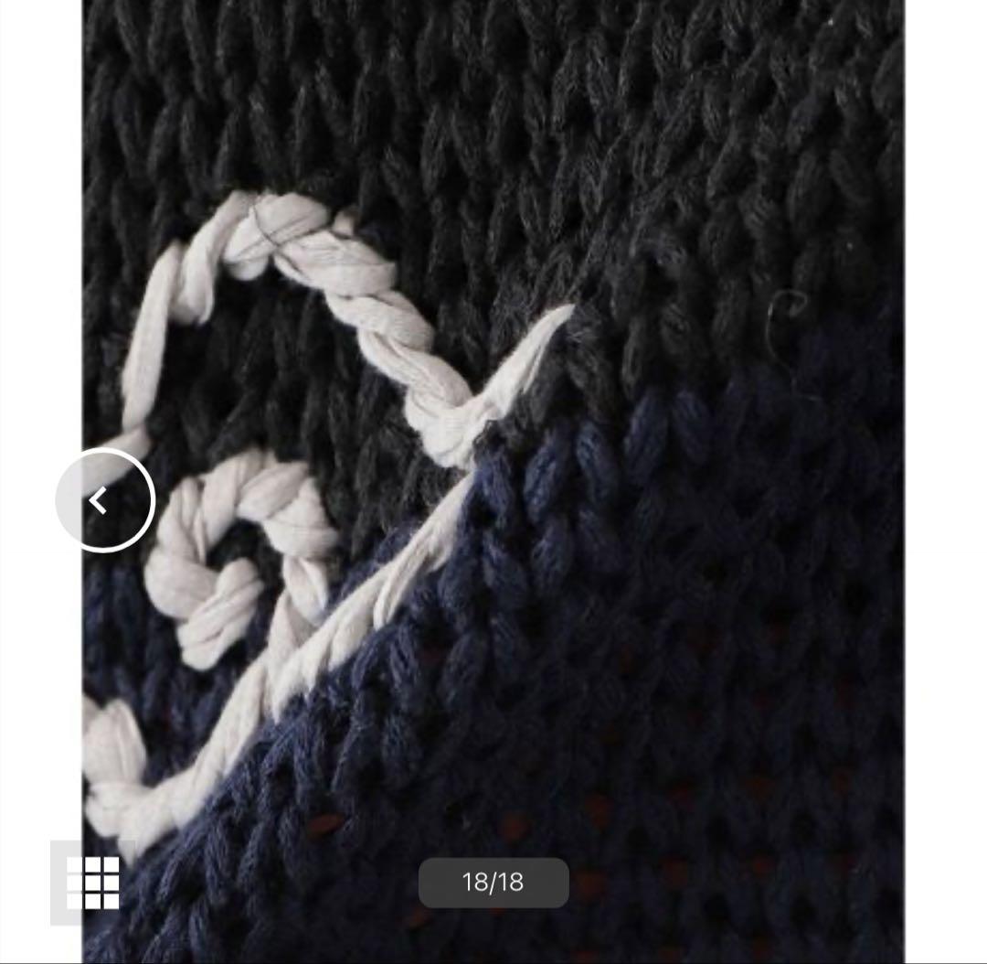 【YANYAN/ヤンヤン】 RAINCLOUD STRIPED PO：ニット