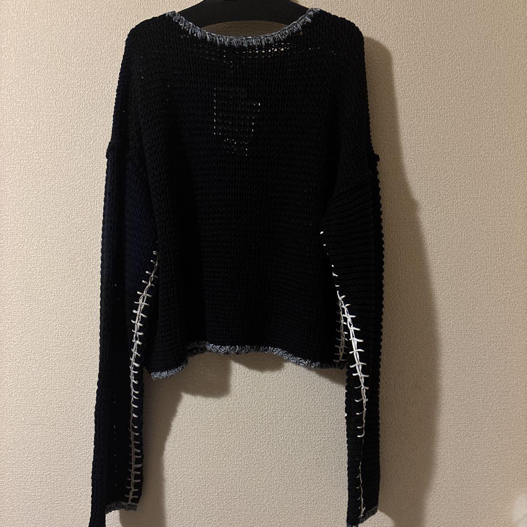 【YANYAN/ヤンヤン】 RAINCLOUD STRIPED PO：ニット