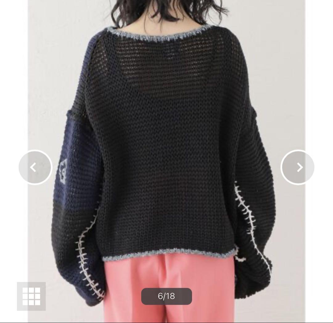 【YANYAN/ヤンヤン】 RAINCLOUD STRIPED PO：ニット