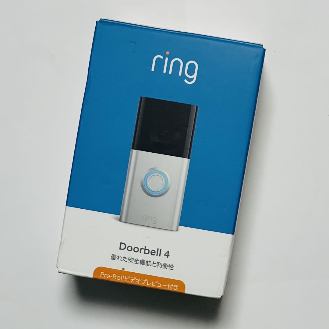 【美品】Amazonの「Ring Battery Doorbell 4」