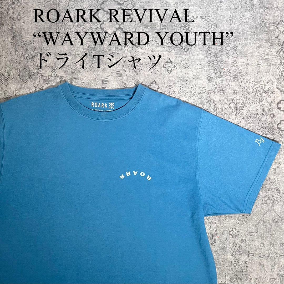 【美品】ROARK REVIVALドライTシャツ M 吸湿速乾 機能系