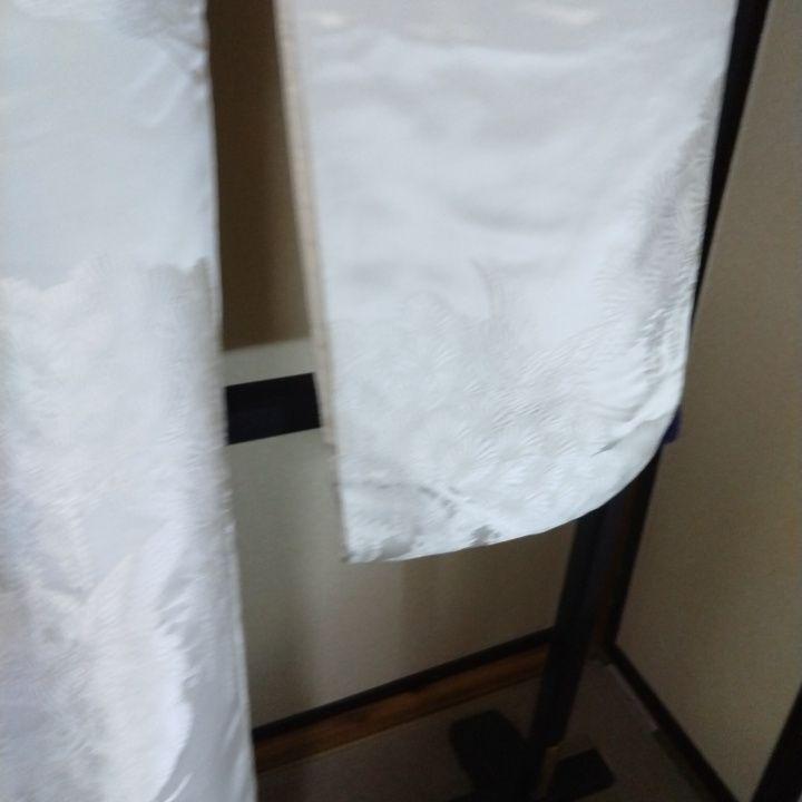 白無垢に藤、松、鶴に唐織りK