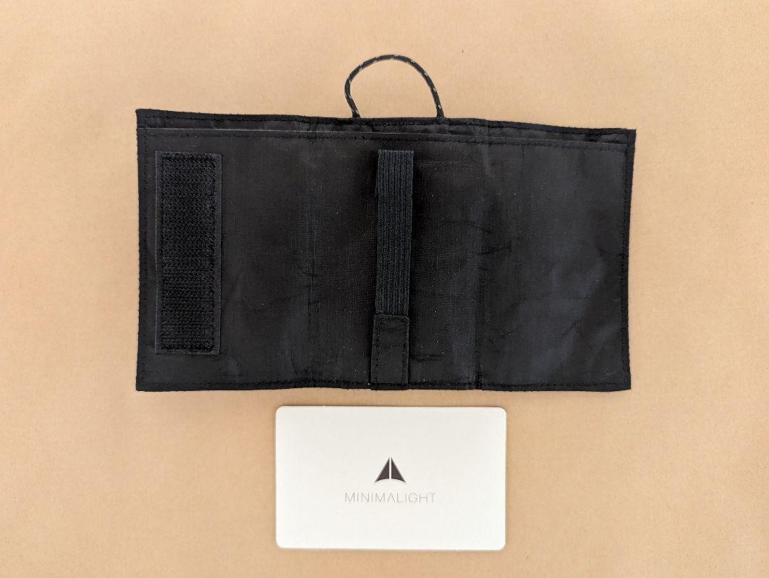 小物 MINIMALIGHT PLAY WALLET DCF Hybrid BLACK