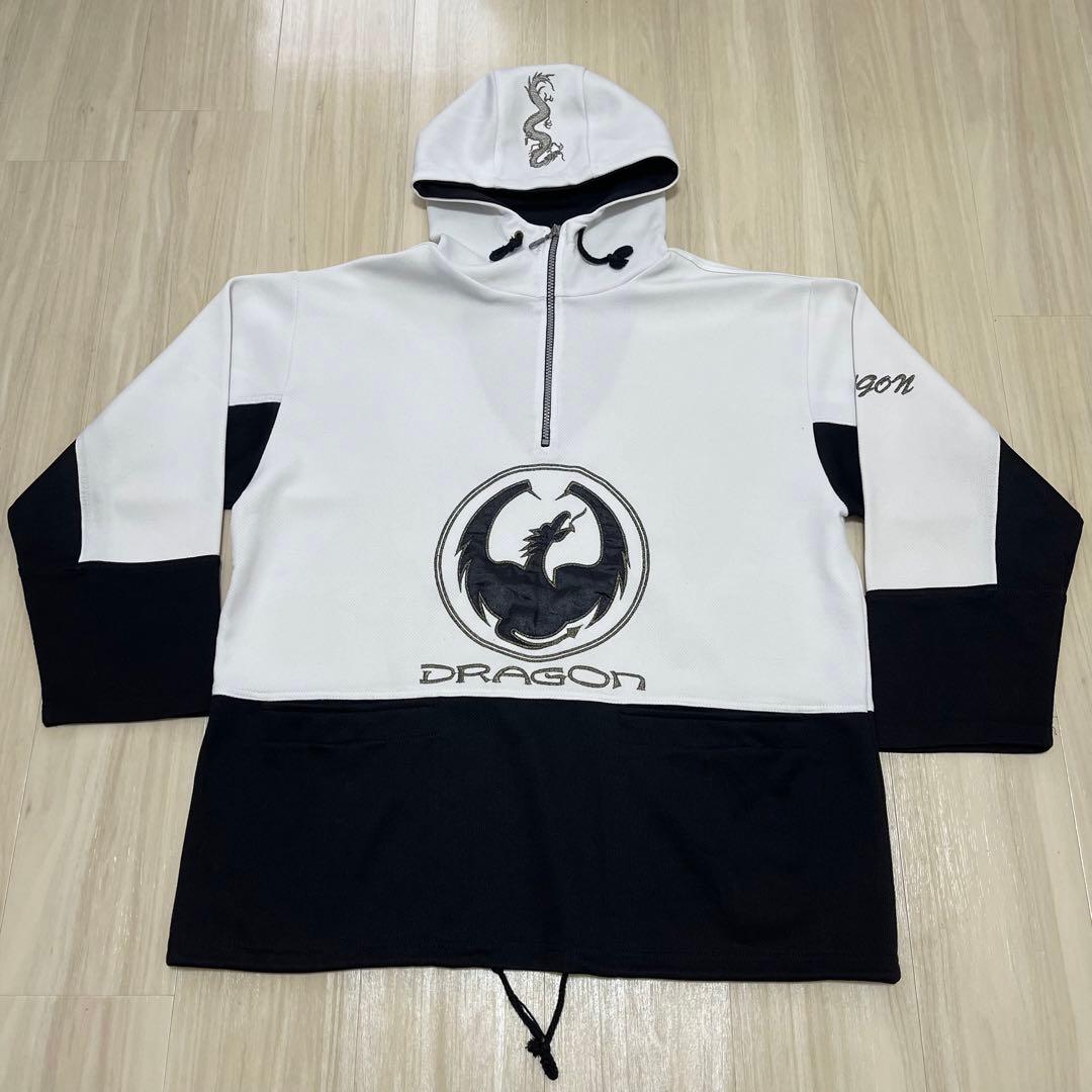 90s ドラゴンスケートボード ヤンキー パーカー 当時物 - メルカリ