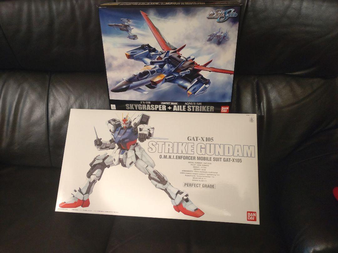 PG ストライクガンダム & スカイグラスパー