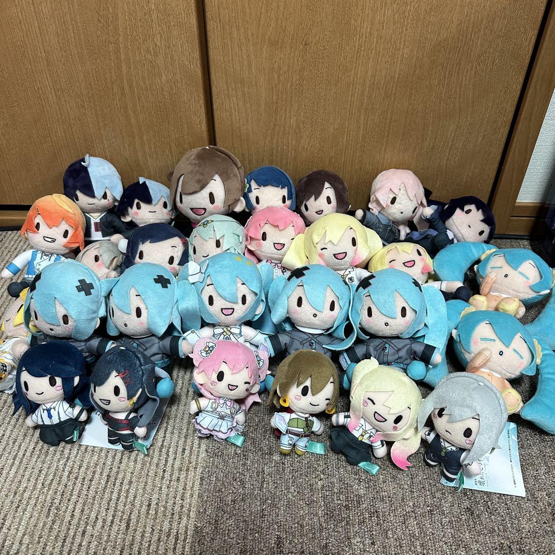 プロセカ ふわぷち ミニ ぬいぐるみ マスコット まとめ売り プロセカ ふわぷちマスコット ミニぬいぐるみ 28体 まとめ売り