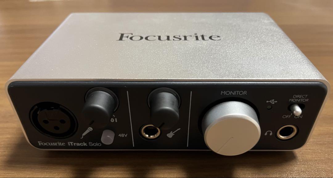【美品】Focusrite iTrack Solo