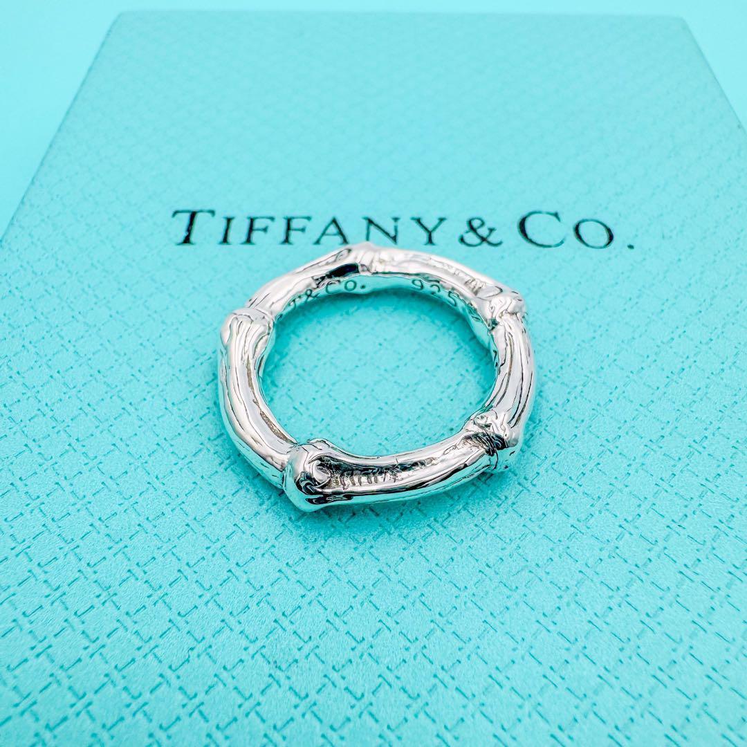 【TIFFANY&Co】鏡面仕上げ　バンブーリング　10号　希少　廃盤
