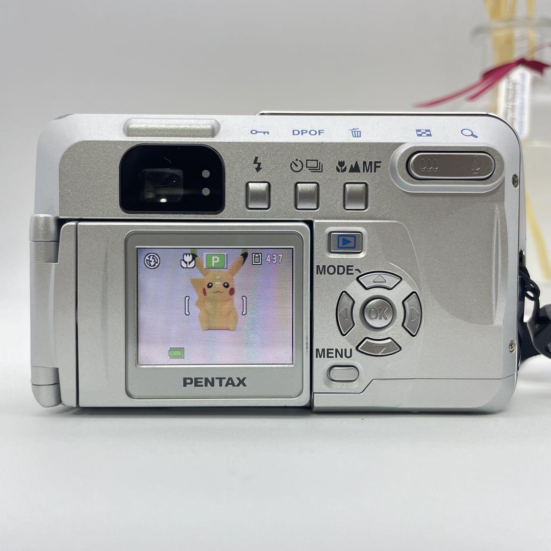 スマホ転送OK✨PENTAX Optio 33LF✨動作確認済 単三電池 自撮◯