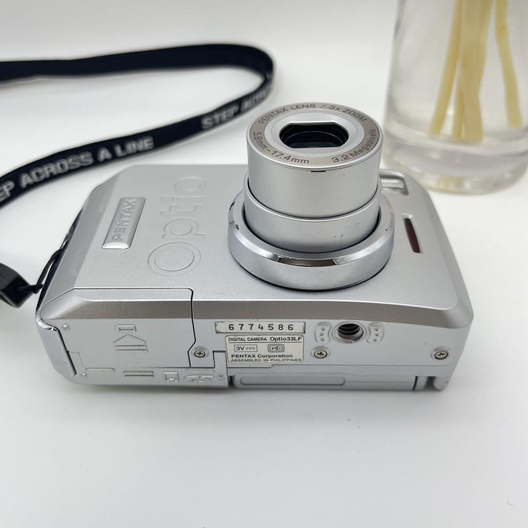 スマホ転送OK✨PENTAX Optio 33LF✨動作確認済 単三電池 自撮◯