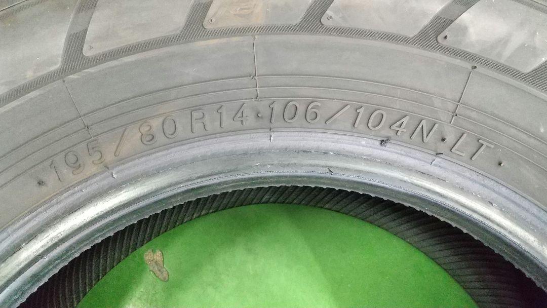 ヨコハマ ブルーアース バン 195/80R14 106/104N 2本 ②