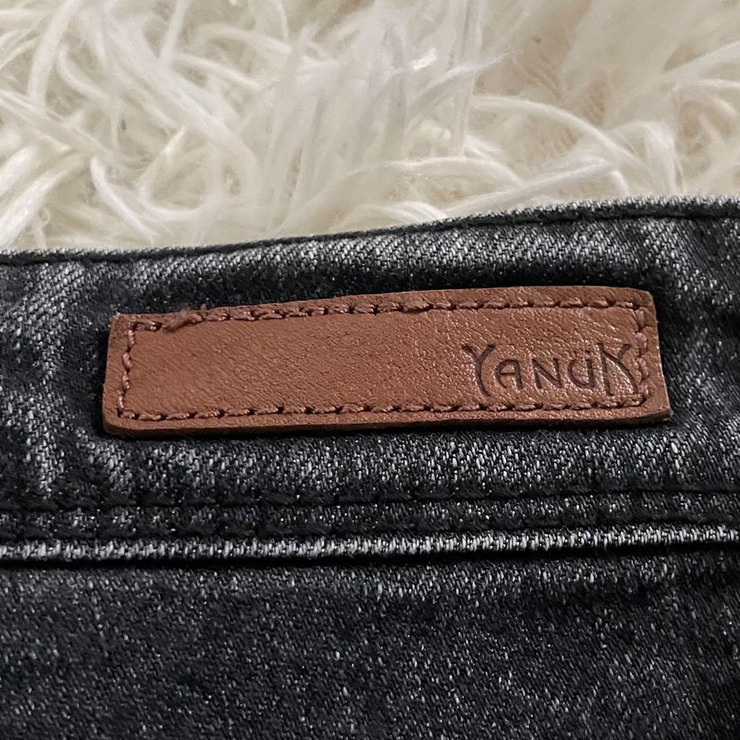【美品】YANUK RUTH デニムパンツ スリムテーパード 27