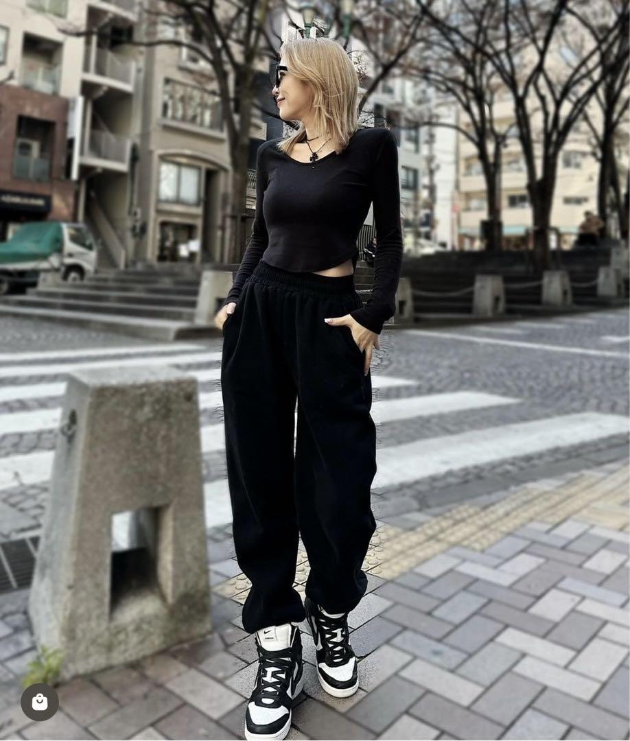 MIRROR9♡スタイルアップUネックTシャツ肩パット入り♡ あゆ様❤︎専用
