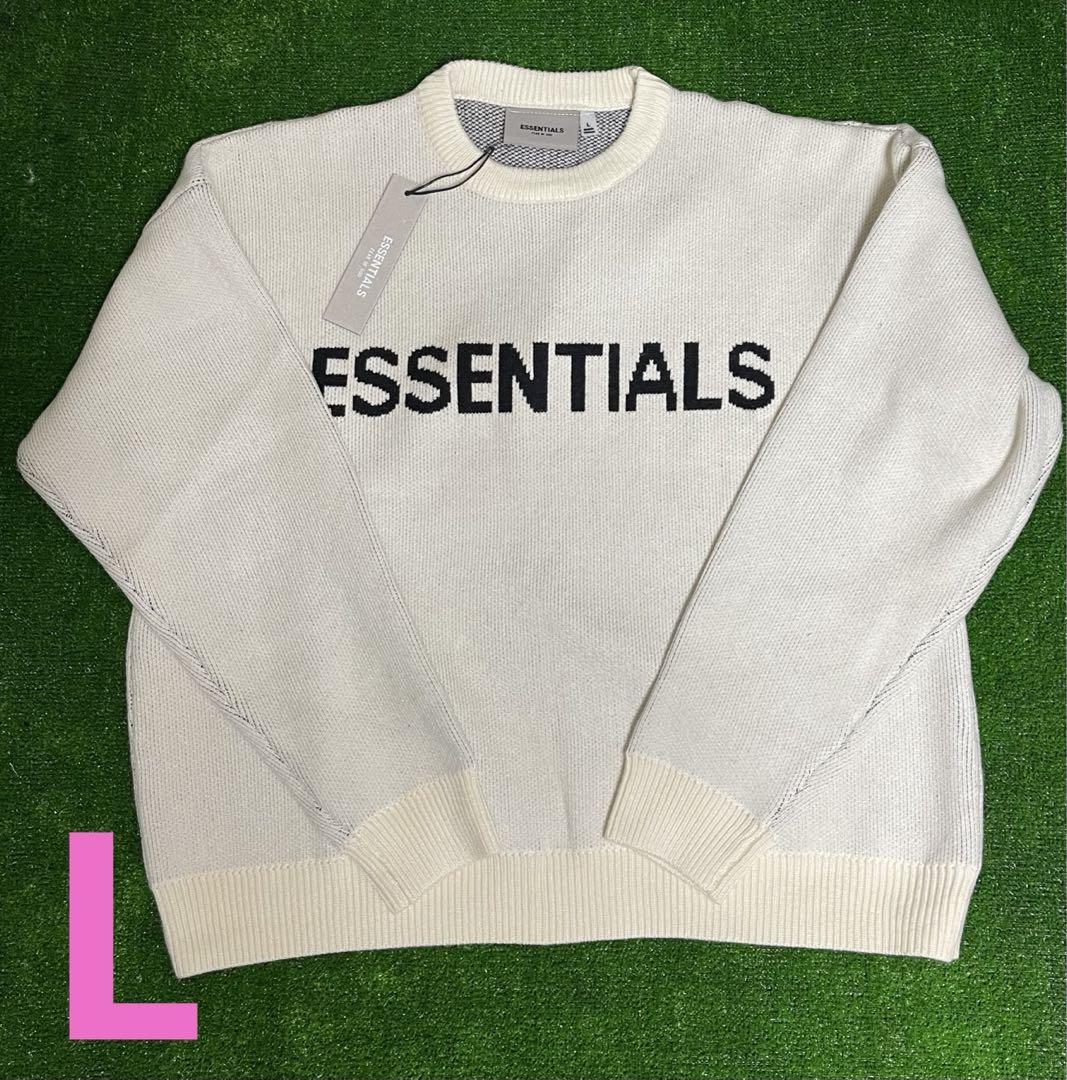新品　ESSENTIALS ニット セーター エッセンシャルズ　FOG　L