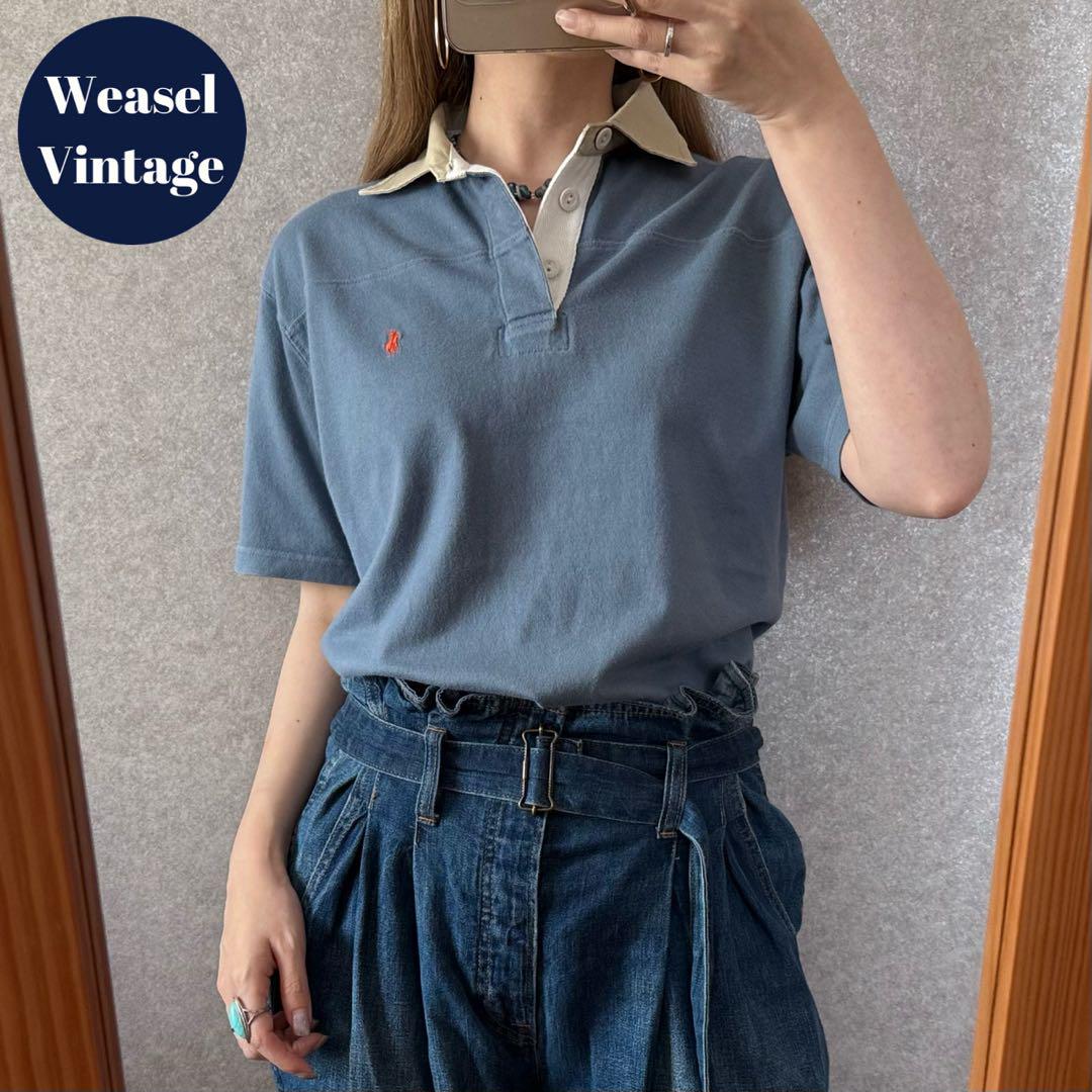 used ポロラルフローレン 襟付きカットソートップス 半袖 Tシャツ
