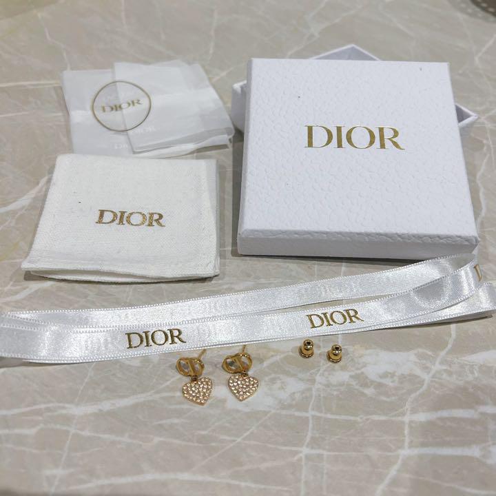 美品✩︎ Dior ディオール　パール　ハート　ピアス　ロゴ 楽天市場】【ジュエリー】Christian Dior クリスチャン