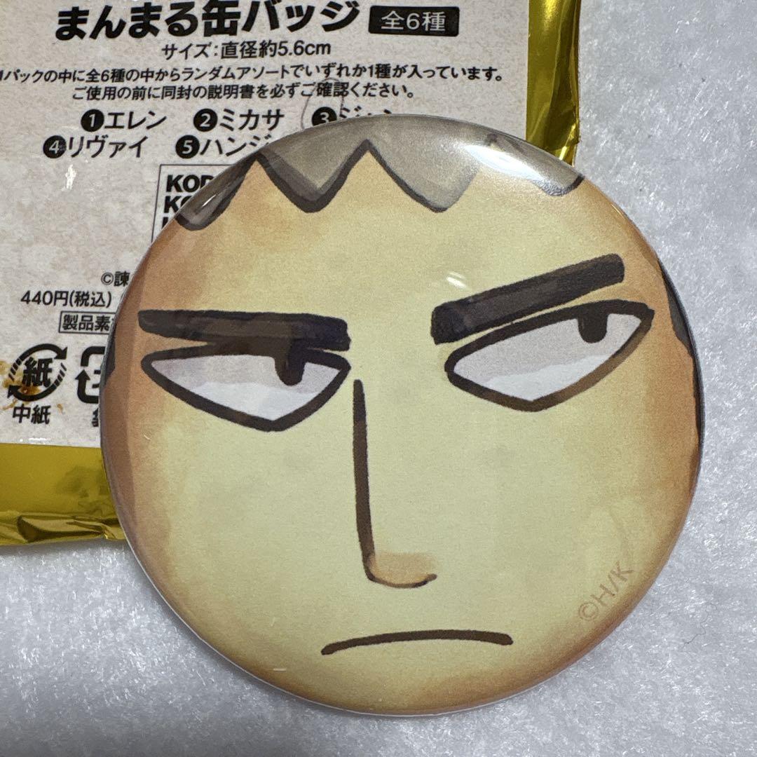 進撃の巨人 まんまる缶バッジ ヘキサライド ジャン - メルカリ