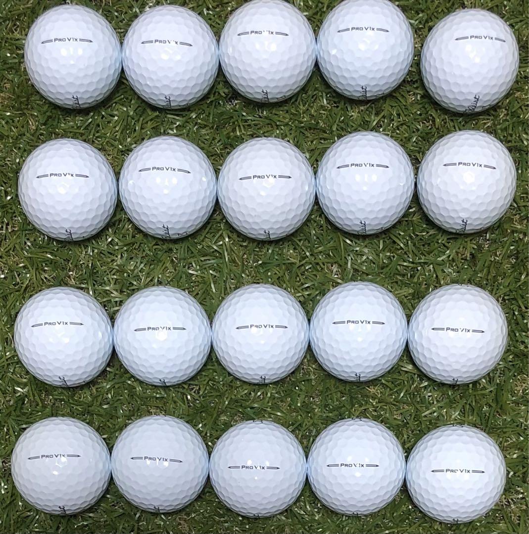 373★Sランク★タイトリスト ProV1x ホワイト 2023年モデル　20球
