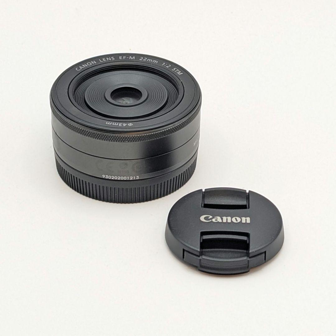 Canon キャノン EF-M 22mm F2 STM 動作OK・美品
