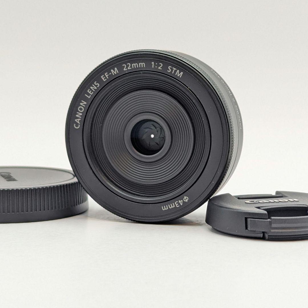 Canon キャノン EF-M 22mm F2 STM 動作OK・美品