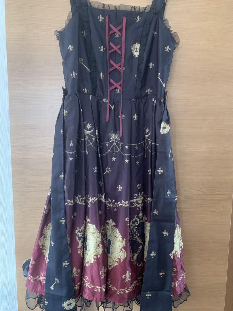 axes femme kawaii 鍵柄ジャンパースカート