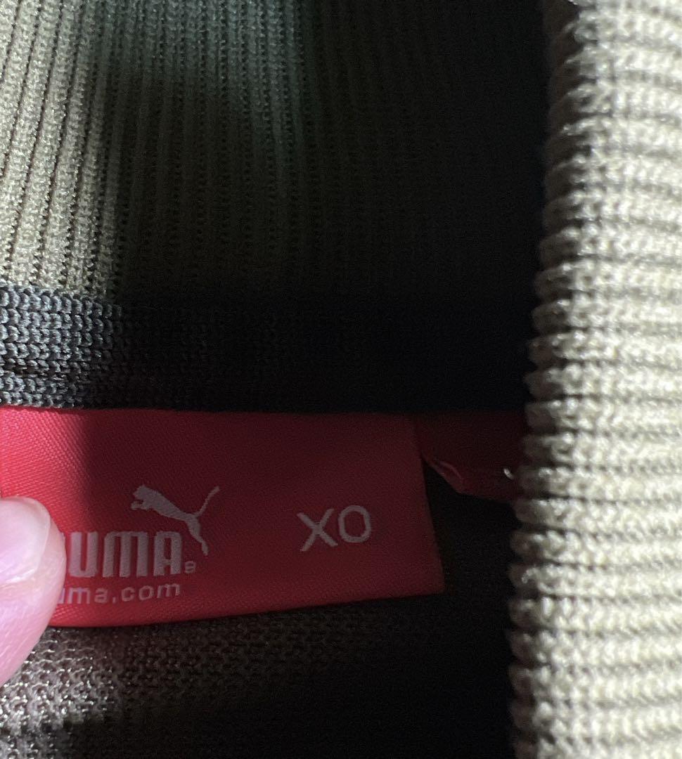 PUMA プーマ トラックジャケット ジャージ オリーブ グッドサイズ