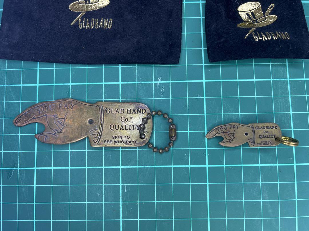【送料無料・新品】グラッドハンド ユーペイスピナー キーホルダー　ラディアル　A