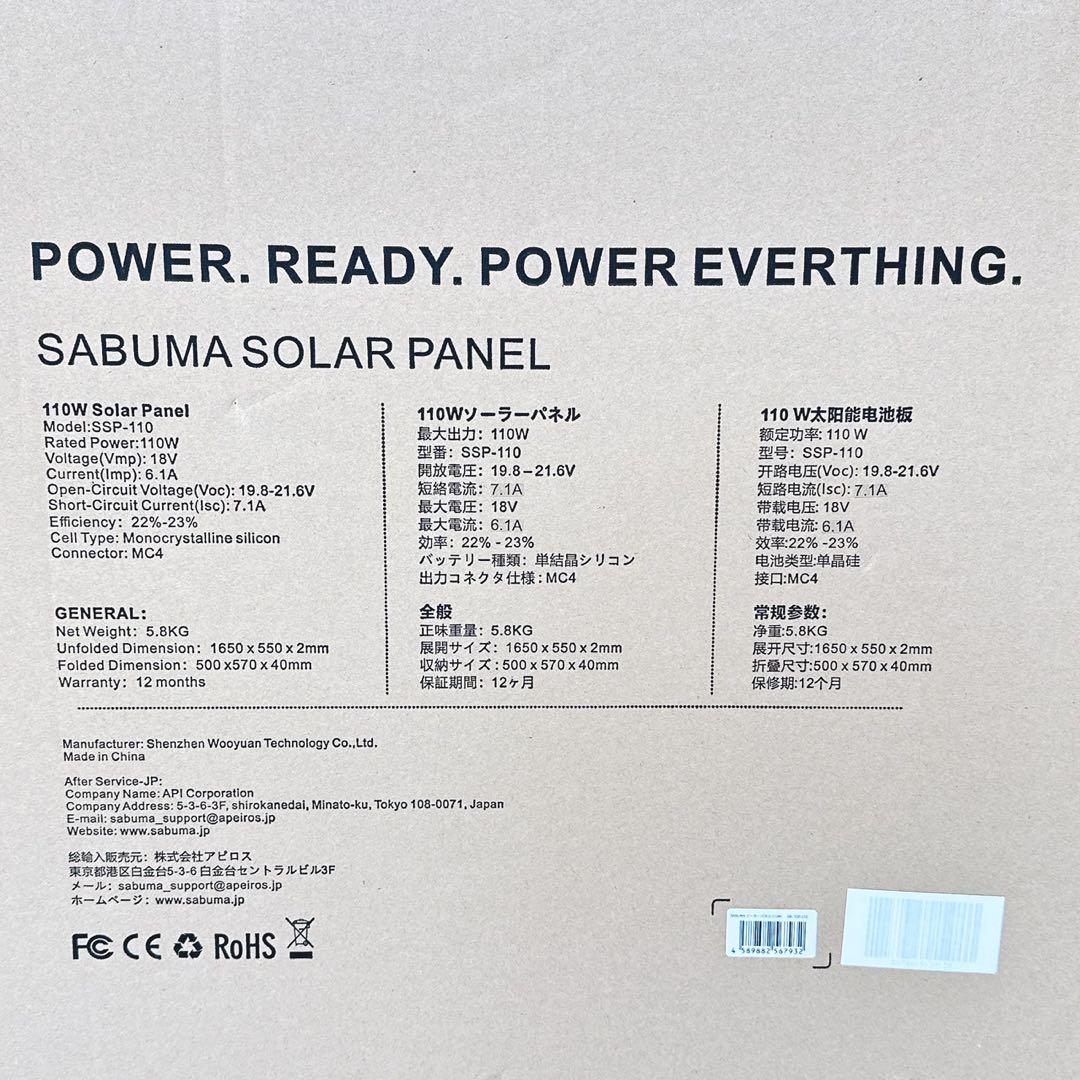PANEL 110W