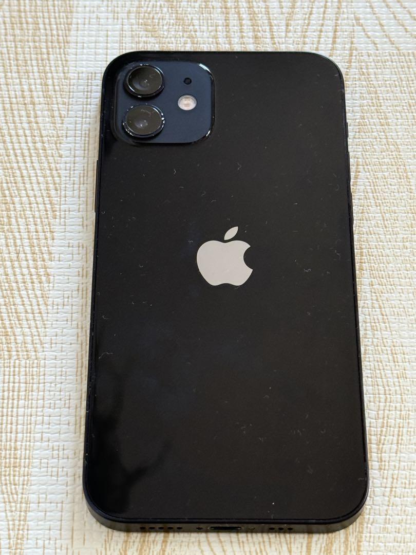 Apple iPhone 12 ブラック 本体　64GB