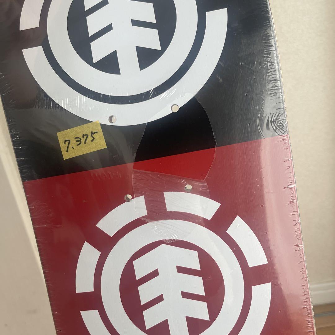 【新品未使用】element スケボー デッキ7.375