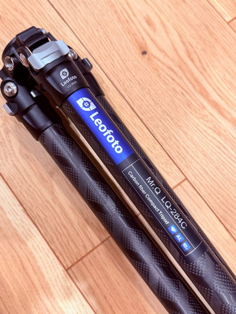 【美品】Leofoto LQ-284C カーボン三脚／付属品完備／箱あり