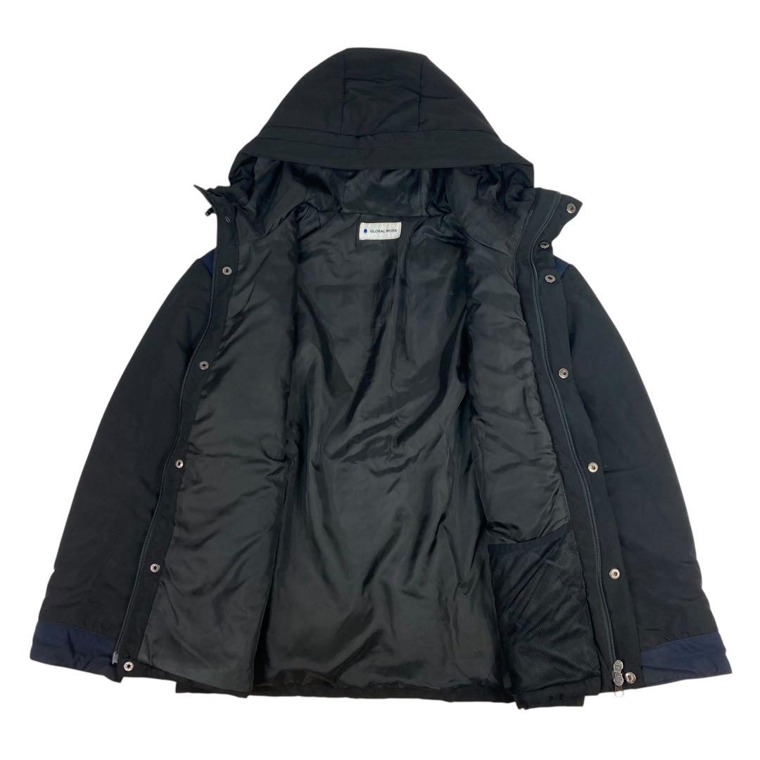 01M619◯ GLOBAL WORK 中綿 ジャケット ブルゾン ジャケット