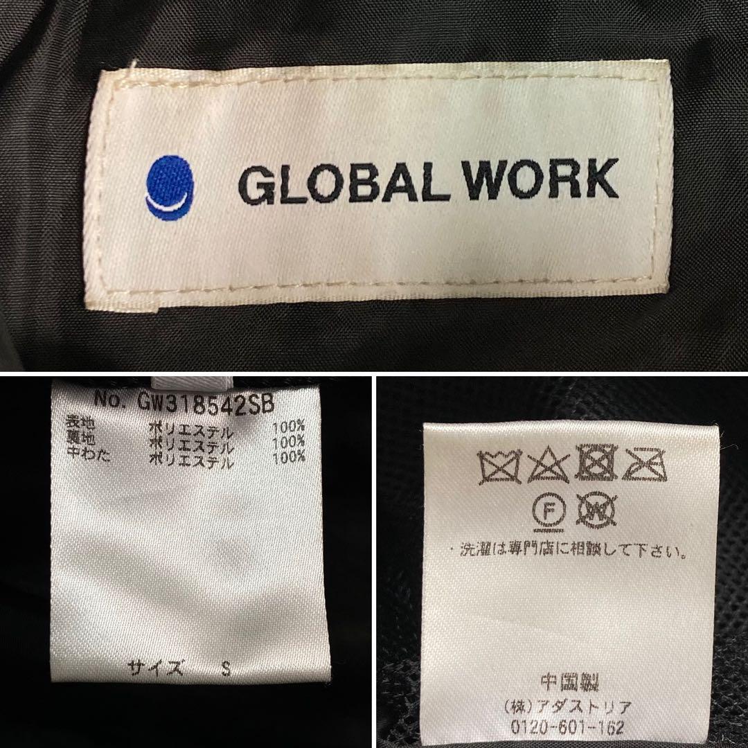 01M619◯ GLOBAL WORK 中綿 ジャケット ブルゾン ジャケット