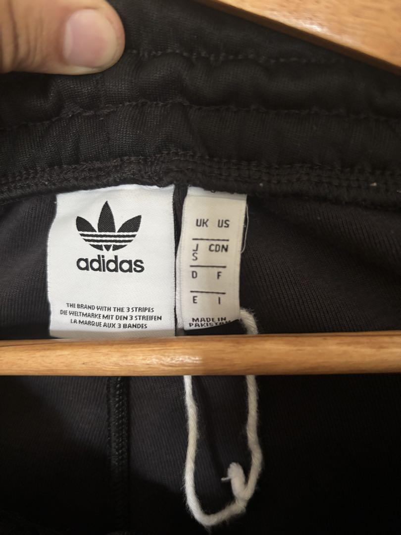 adidas ブラック ジャージ上下セット 上M下S