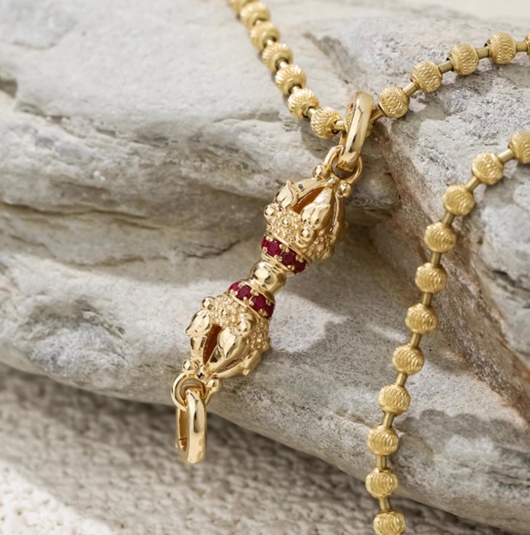 K18YG イエローゴールド クラスプ ジュエリーチャーム 両端開口 18K