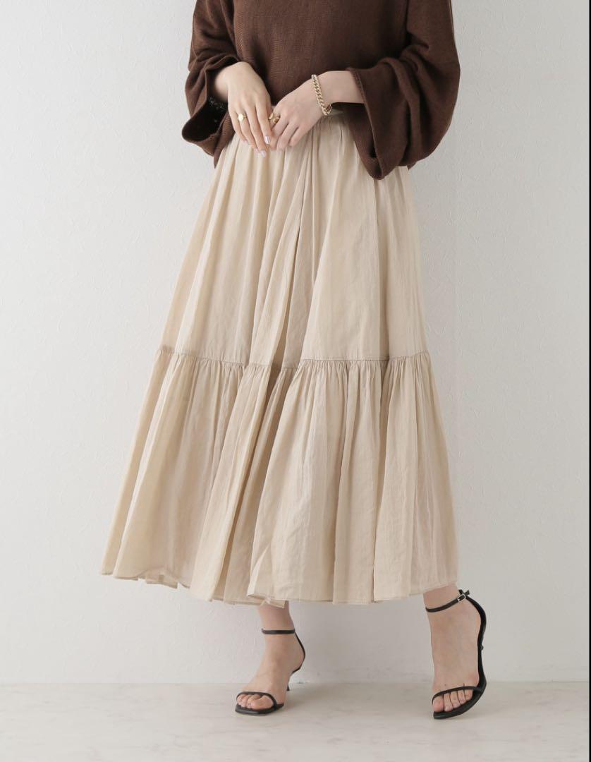 【タグ付き】RA/CO Sheer スカート 38サイズ