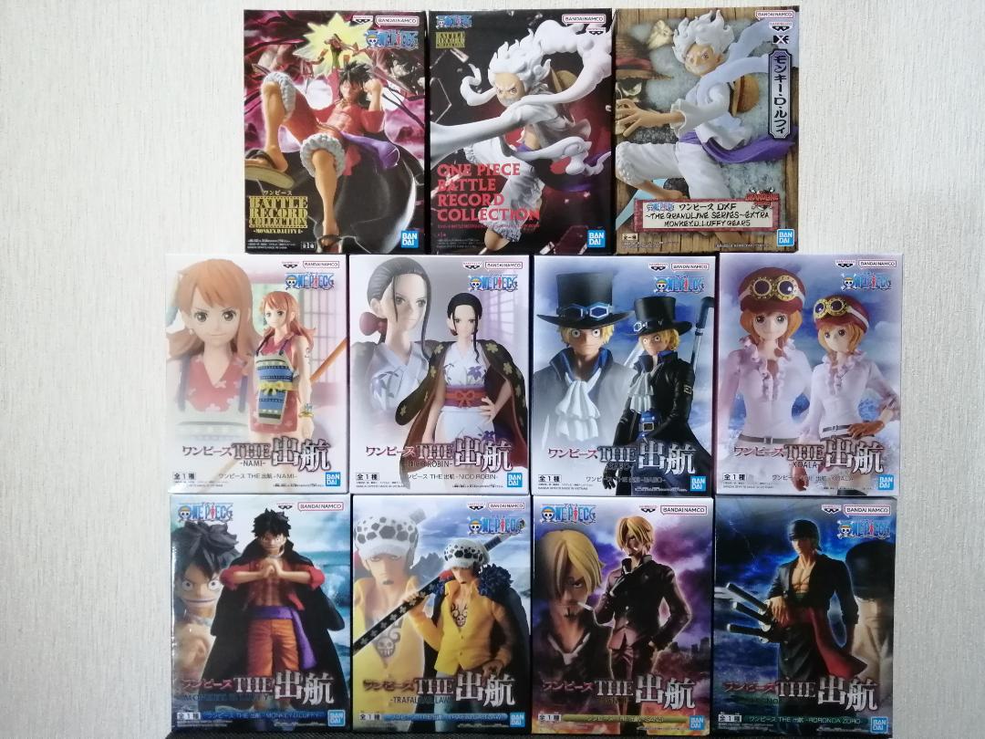 【超新作】 ワンピース フィギュア まとめ売り ONE PIECE THE出航 計11体 コミック・アニメ