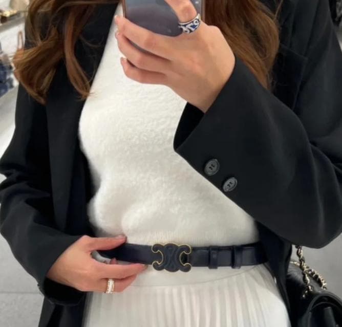 【箱付き】 CELINE ベルト　レディース