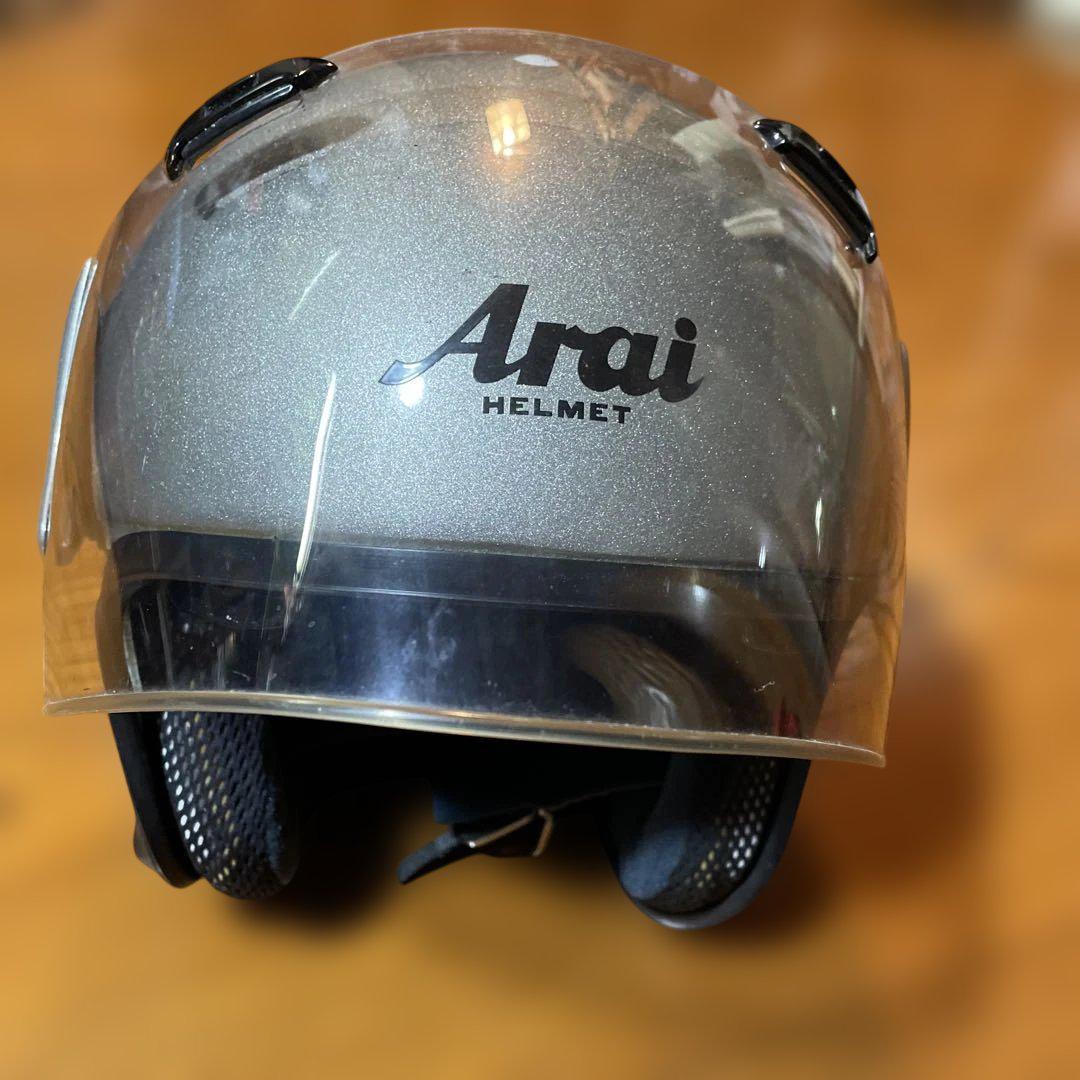 Arai ジェットヘルメット シルバー