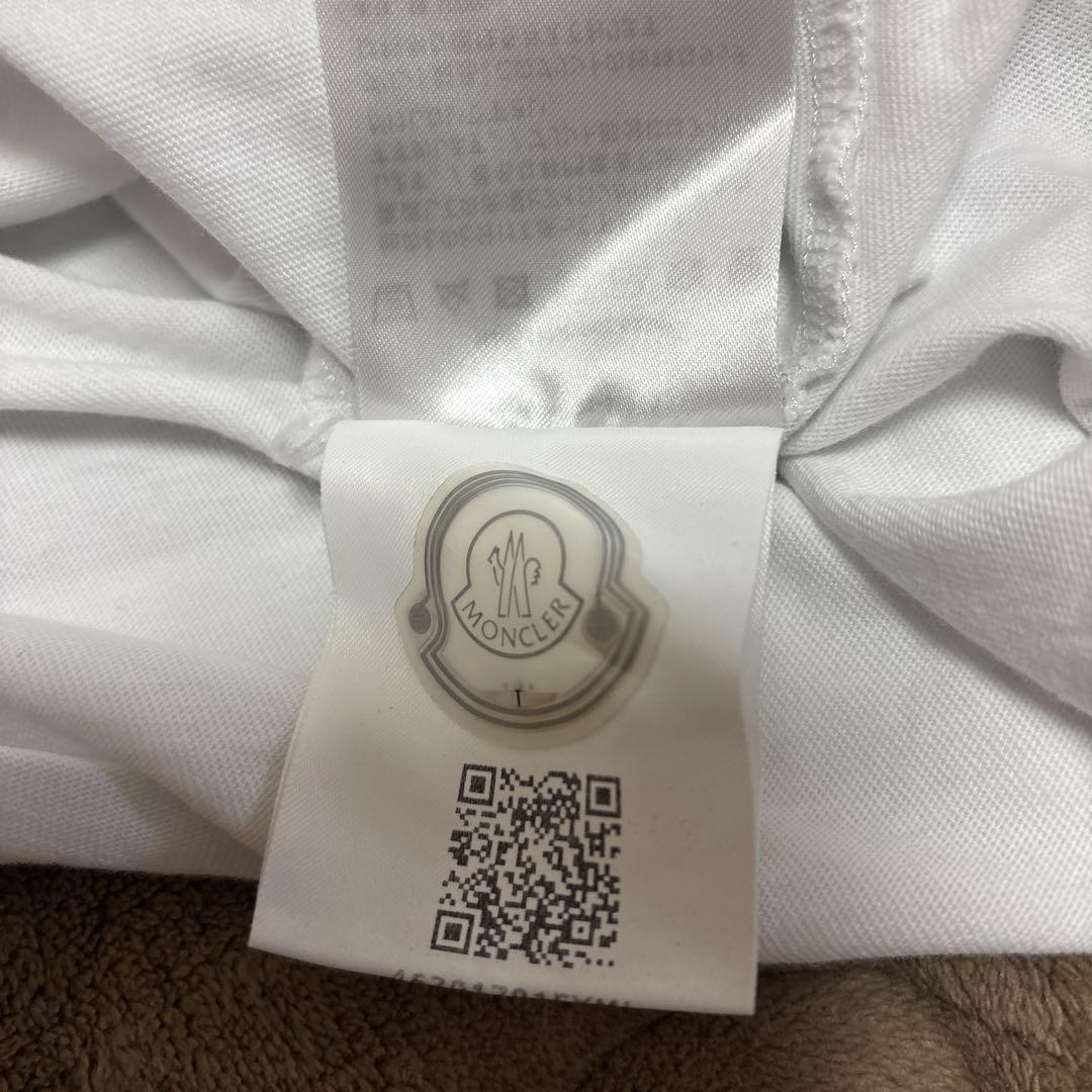 MONCLER 長袖カットソー ホワイト