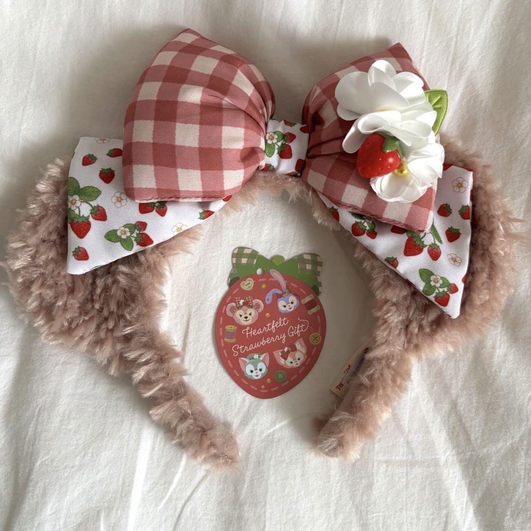 ディズニーシー限定❤︎ハートフェルトストロベリーギフト❤︎シェリーメイ　カチューシャ