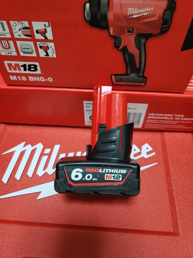 Milwaukee REDLITHIUM 6.0Ah バッテリー
