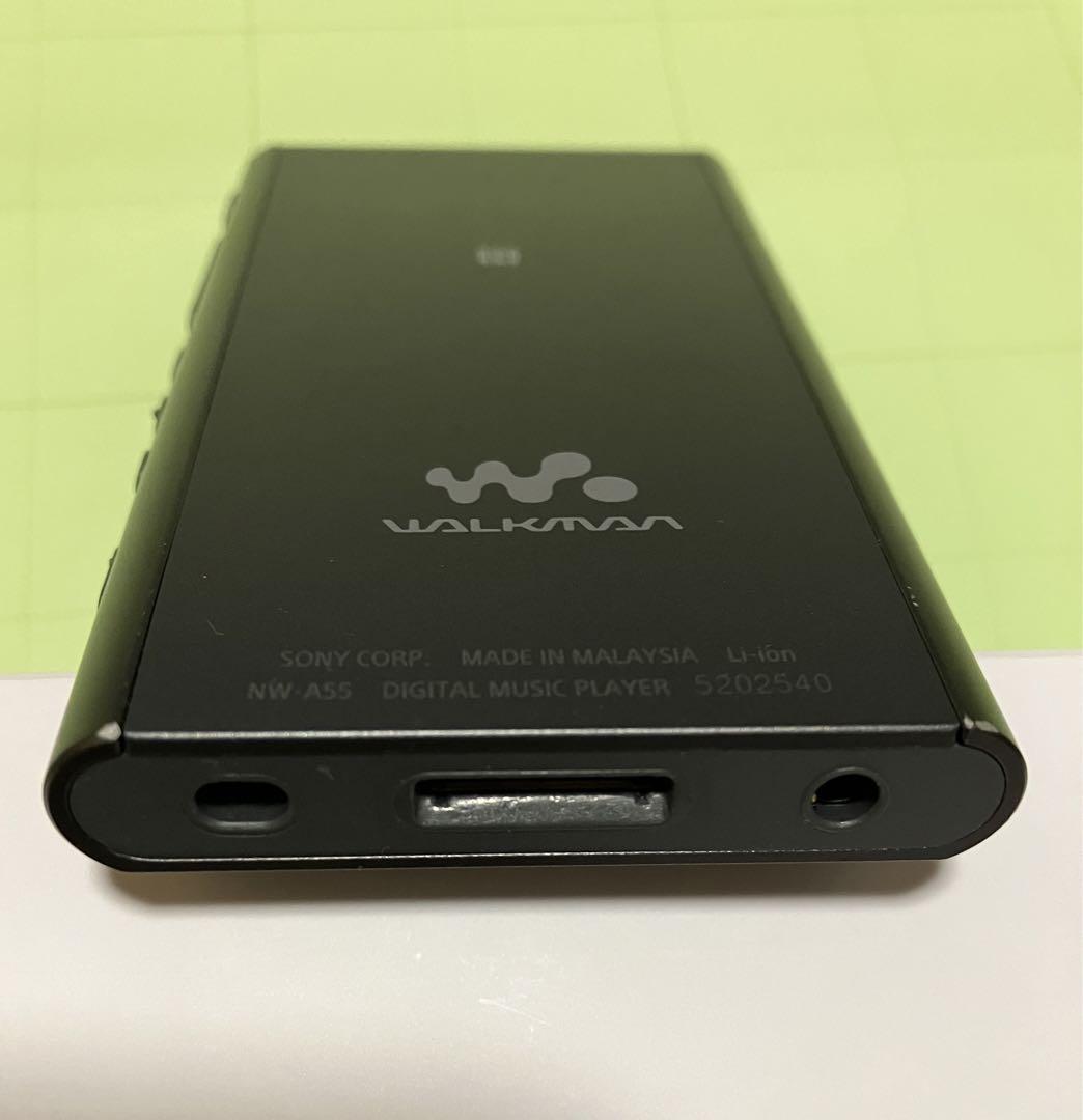 ウォークマン NW-A55 ブラック 16GB【microSD32GBほか付き】