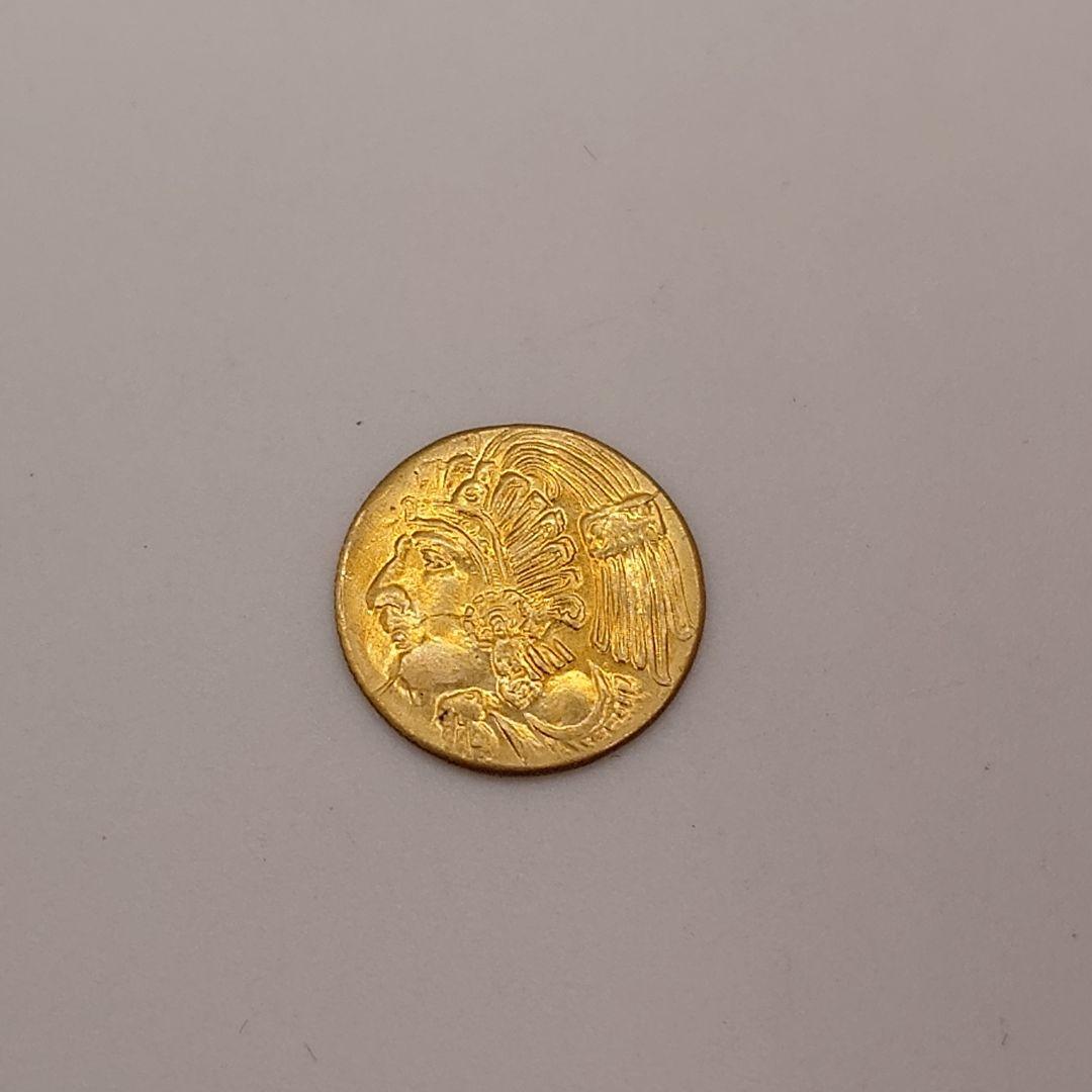 入荷now 買えない メキシコ メルカリ - ea2904 世界最小金貨 インディアン 金貨 1ペソ コレクション