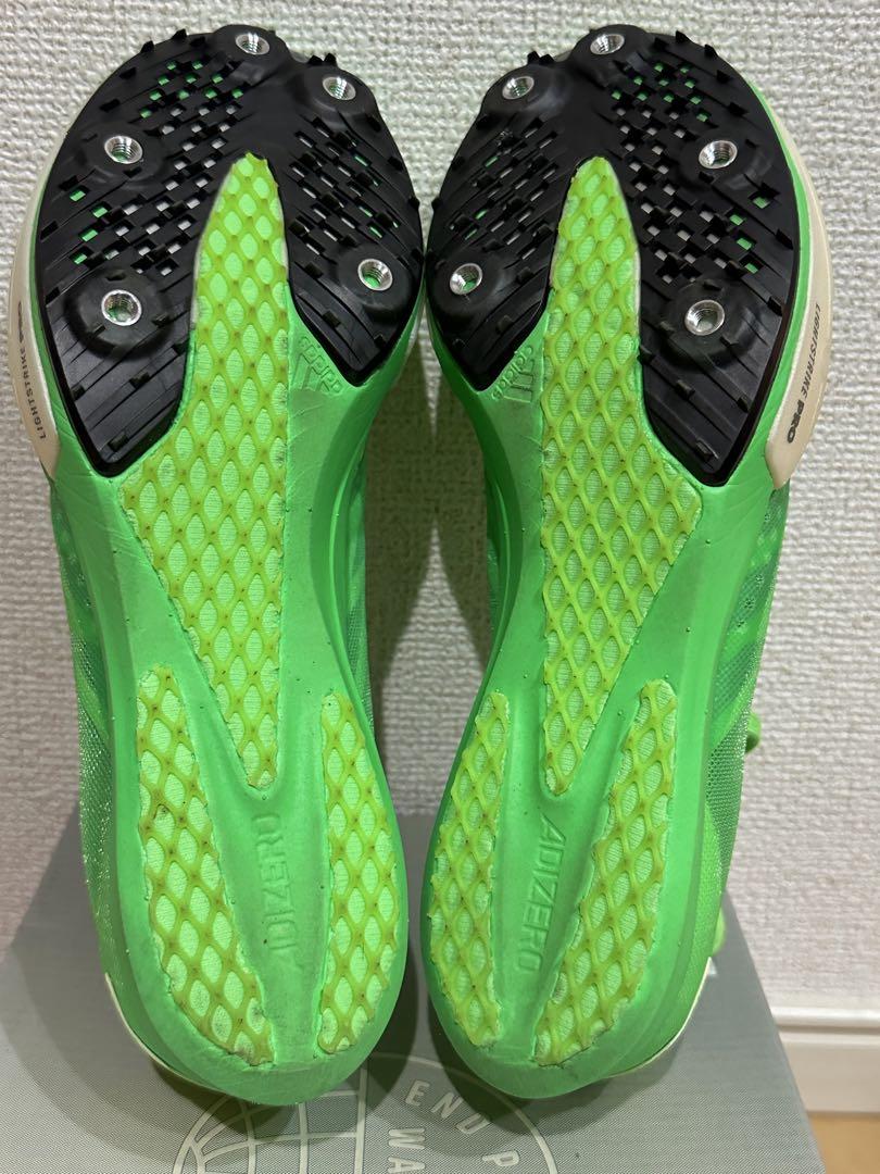 23.0センチ　adidas アディゼロ　アンビション　スパイク　陸上