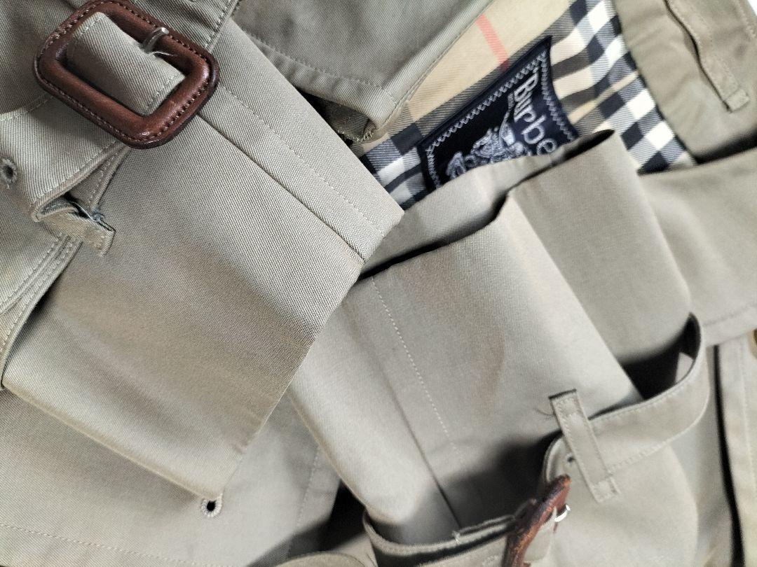 【Burberry】トレンチコート　玉虫色